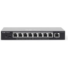  rg-es209gc-p 8 port poe+ 10-100-1000mbps+1port 10-100-1000mbps yönetilebilir çelik 120w switch hub