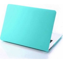 Arabulalaca MACBOOK Air 13 Inç A3449 M5 Çipli 2026 Mint (Pastel Yeşil) Mat Doku Kılıf Hardcase Logo Gözükmez