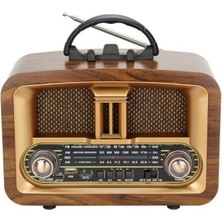 Everton Rt-876 Bluetooth Fm-Usb-Tf-Aux Şarjlı Nostaljik Radyo