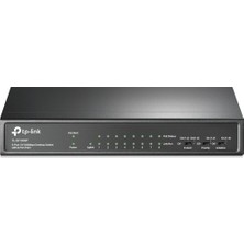  ls109p 9 port 10-100 mbps 8 port poe+ 10-100 mbps switch hub metal kasa