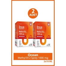 Ocean Methyl B12 Sprey 1000 Mg 10 ml 2 Adet