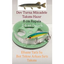 Hobimexpress Turna ( Tatlı Su ) Hazır Bot Tekne Arkası Sırtı Takımı - Model 1