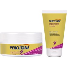 Percutane Tüp + Kavanoz Vücut Masaj Krem Seti 50ML 1erli: Kapsikum Meyvesi Oleoresini Arnika Montana Çiçeği Articum Lappa (Dulavratotu) Kökü