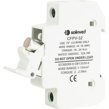 Solinved Dc Kartuş 10X38 Sigorta Yuvası - Slvfshl