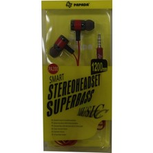 Megatech Papada Pa200 Kırmızı Renk Mikrofonlu Kulaklık