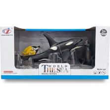 Tufy Toys Deniz Canlıları Hayvan Figür Seti- Orka Balina ve Dostları Model Hayvan Oyuncak