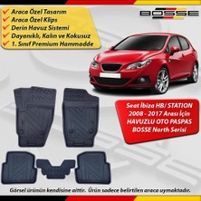 Seat Ibiza Hb / Station Paspas Araca Özel 2008-2017 Arası Derin Havuzlu Paspas Bosse North Serisi