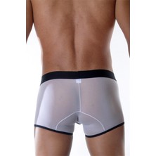 Hafif Giyim Erkek Beyaz Fantezi Seksi Boxer HF111894