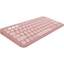  920-011861 k380s pebble keys 2 bluetooth pembe kablosuz klavye