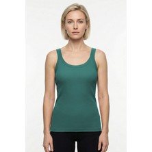 Cottonland Kadın Clarısa Esnek Pamuk Ribana Fit Kesim Ince Atlet