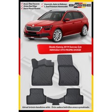 Skoda Kamiq Paspas Araca Özel 2019 Sonrası BOSSE 3D Havuzlu Oto Paspas