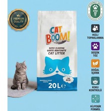 Cat Boom Marsilya Sabunu Kokulu Bentonit Kedi Kumu 20 Lt