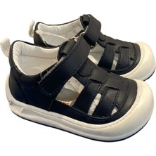 PAPPIKIDS26Y08 Ortopedik Deri Ilk Adım Ayakkabısı