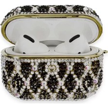 Batu Medikal Newface Airpods Pro 2 (2.nesil) Klor Taşlı Kılıf - Desen 3