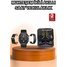Uravas Store Dijital Göstergeli Bluetooth Kulaklık Bildirim Görebilen Akıllı Saat Alarm Titreşim