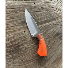 Srm Çelik El Yapımı Mini Kolye Çakı Mini Cep Çakısı Kamp Çakısı 8cm 1 Adet