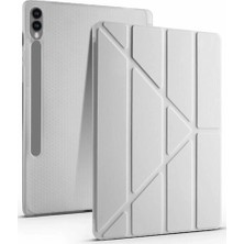 Uravas Store Galaxy X510 Tab S9 Fe 11 Kılıf Kalemlikli Mars Tablet Kılıfı - Gri