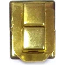 Uravas Store Lounge Yaylı Klips, Kutu Ön Kilidi - Büyük, Sarı, 1 Adet