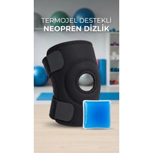Uravas Store Sporcu Dizlik Çapraz Destekli, Menisküs Ağrısı Için Termojel Hediyeli