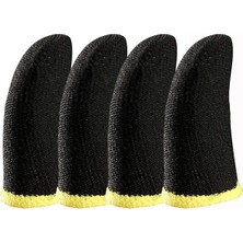 Uravas Store E-Spor Parmak Eldivenleri 4'lü - Pubg Oyun Eldiveni Ter Geçirmez 2 Çift - 4 Parmaklık