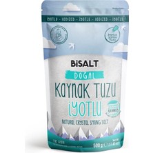 Bisalt Doğal Kaynak Tuzu 500 gr Ince & Iyotlu