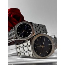 Yafani Metal Kordon Çift Saati