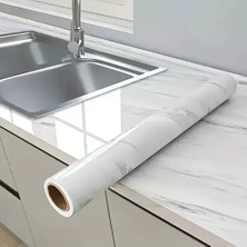 Uravas Store Mermer Desenli Kaplama Kağıdı 5 Metre