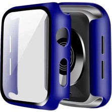 Batu Medikal Newface Apple Watch 42MM Camlı Kasa Ekran Koruyucu - Lacivert