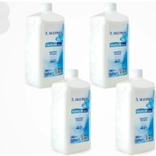 Multiplus Sıvı Vazelin (Krem ve Losyonlar Için) 1 Litre - 4 Adet