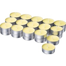 Ikea Lotsfagel Kokulu Tealight Mum Sarı 3.5 Saat Turunç Çiçeği