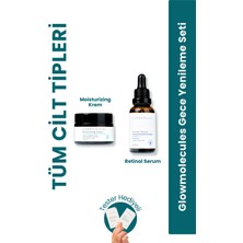 Glowmolecules 2’li Gece Yenileme Seti - Nemlendirici Krem & Retinol Serum