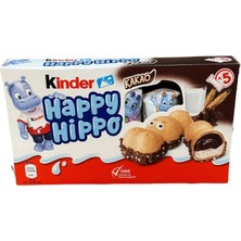 Kinder Happy Hippo Kakaolu Bisküvi 103,5 gr *6'lı