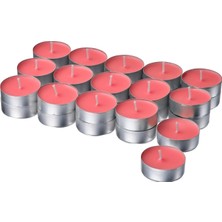 Ikea Lotsfagel Kokulu Tealight Mum Pembe 3.5 Saat Karpuz