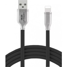 SiHako Konfulon S48 Lightning Kablo Iphone Uyumlu 1m 3A - Siyah