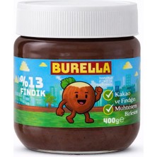 Burella Kakao’lu Fındık Kreması %13 Fındık Içerikli 400G – Yoğun Kakao Lezzeti