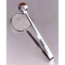 Uravas Store Çok Amaçlı Süzgeçli Paslanmaz Metal Haşlama Kızartma Maşası