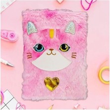 Uravas Store Cc-9 Sense Peluş Ki̇li̇tli̇ Hatira Defteri̇ -Brş