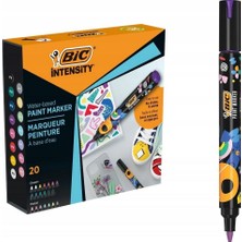 Bic Bıc Intensity Su Bazlı Boya Markörü Karışık Renk 20’li Set