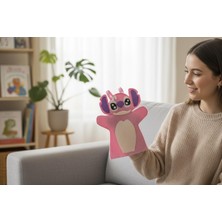 Çerçi Melek Pembe El Kuklası & El Emeği