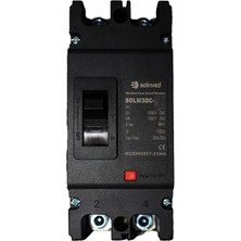 Solinved 315A 1000V 2 Kutuplu Dc Şalter - SOLM3DC-315
