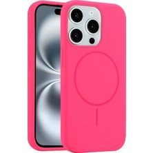 SiHako Iphone 15 Kılıf Jully Magsafe Kapak - Pembe