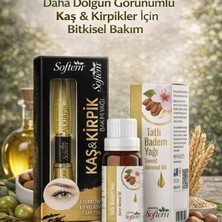 Çare Burada Çareburada Kaş&kirpik Bakım Yağı 20 Ml. + Tatlı Badem Yağı 20 Ml. | Kaş Kirpik Bakım Seti