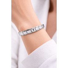 Uravas Store Kişiye Özel Y Harfli Çelik Bileklik – Paslanmaz Çelik Bileklik, Zarif Harf Bileklik