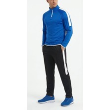 Bumerangspor Erkek Esnek Dalgıç Kumaş Yarım Fermuarlı Yürüyüş ve Koşu Eşofman Takımı