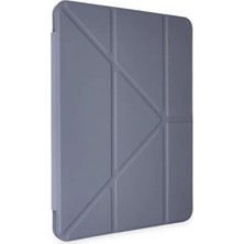 Uravas Store Ipad 11 (2018) Kılıf Kalemlikli Mars Tablet Kılıfı - Lavender