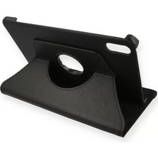 Uravas Store Redmi Pad 2 Kılıf 360 Tablet Deri Kılıf - Siyah
