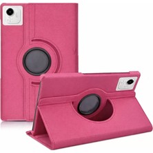 Uravas Store Pad X9A 360 Tablet Deri Kılıf - Pembe