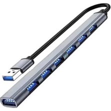 Uravas Store ZR281 Ads 303/A USB 7 Port Metal USB Hub