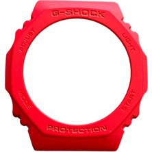 Casio G-Shock GA-2100 Kırmızı Plastik Orijinal Shock Lastiği Kasa Silikonu