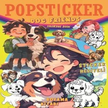 Uravas Store Dog Friends Boyama Kitabı Pop